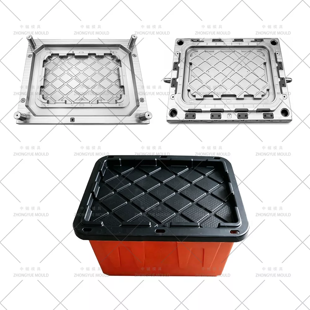 Heavy Duty Storage Box Lid Mould