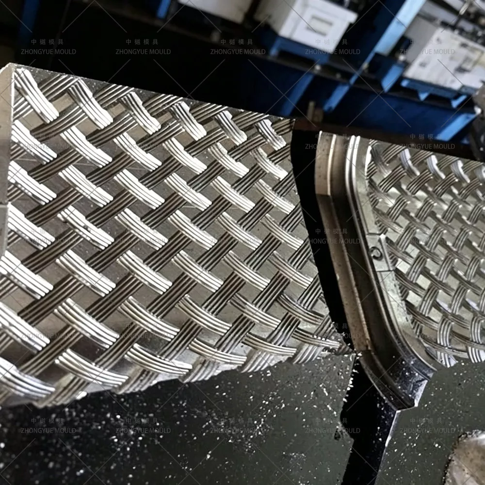 Plastic Rattan Garden Flower Pot Mould
