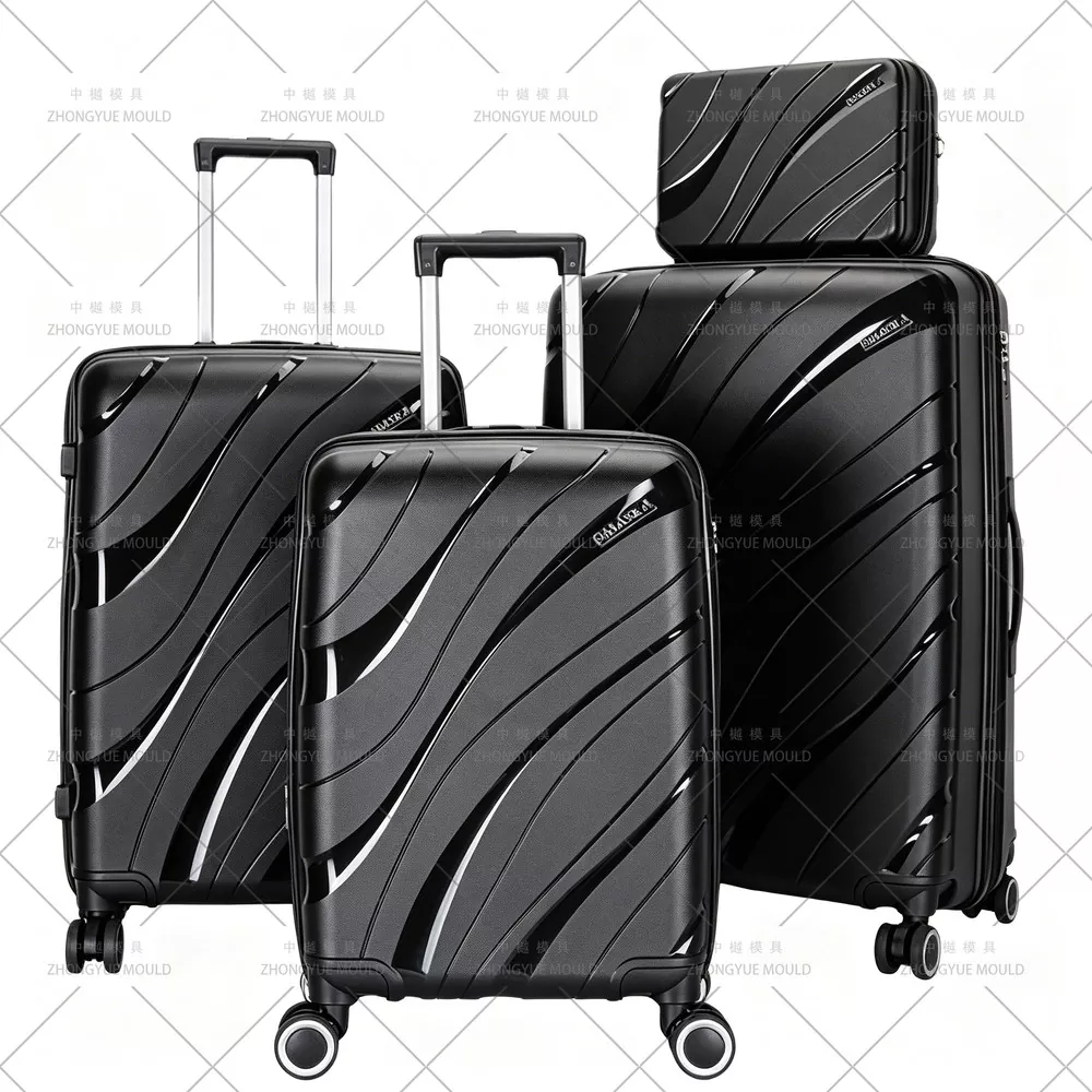Plastic Injection Luggage Shell Mould