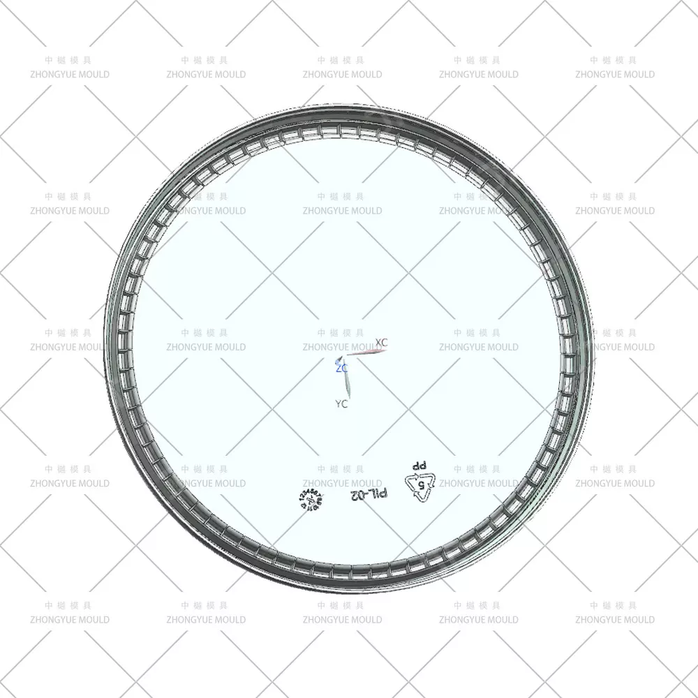 Plastic 5L Paint Bucket Lid Mould