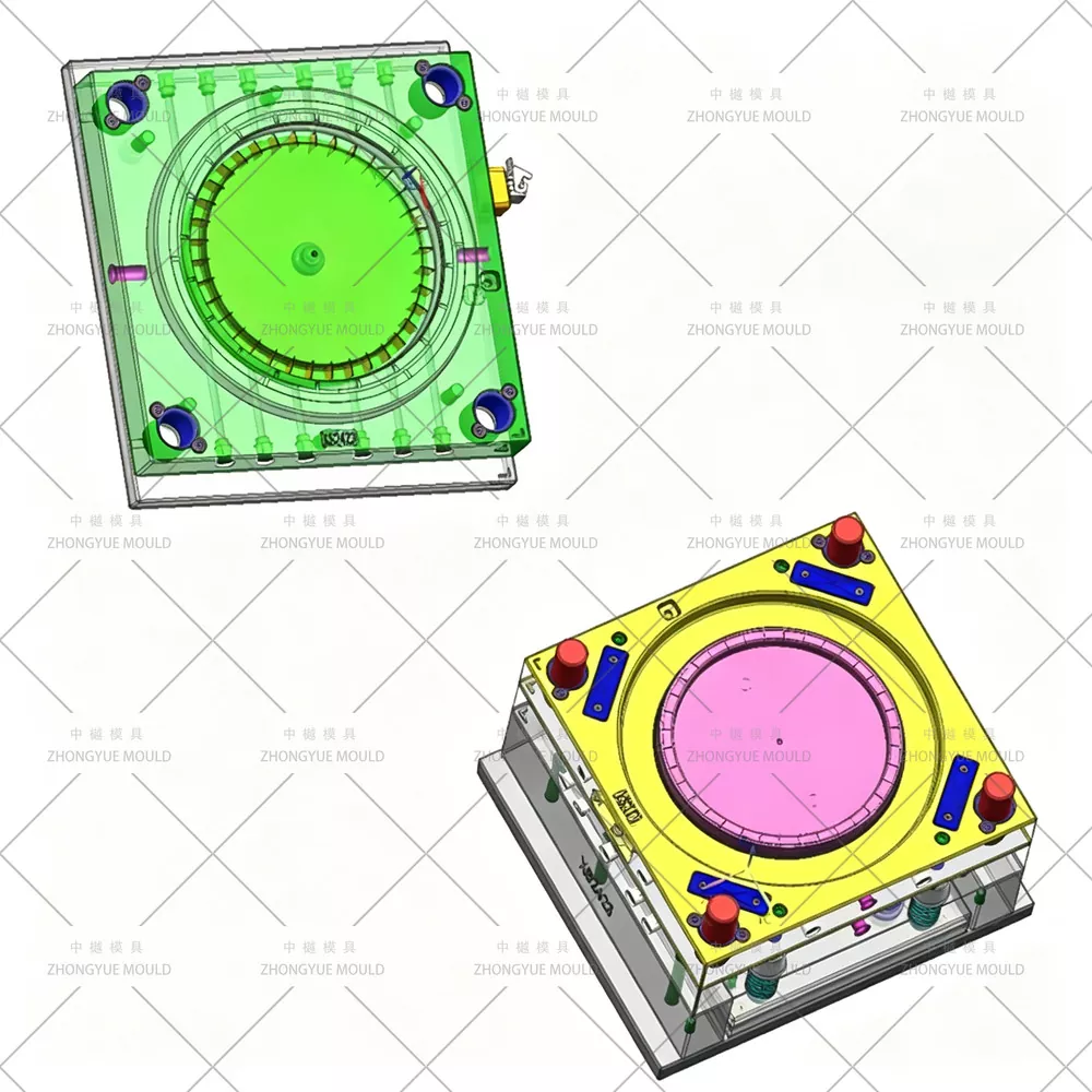 Plastic 5L Paint Bucket Lid Mould