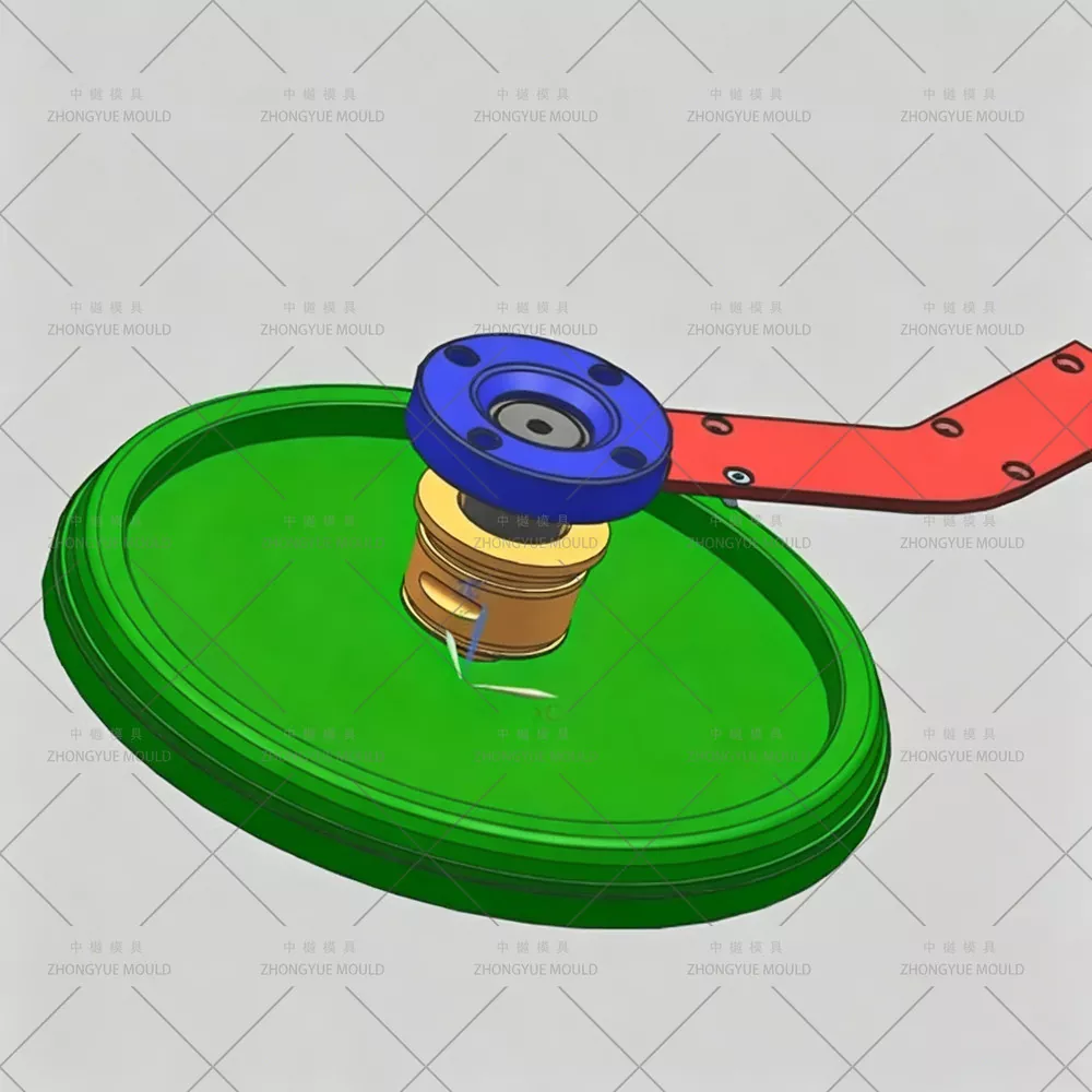 Plastic 5L Paint Bucket Lid Mould