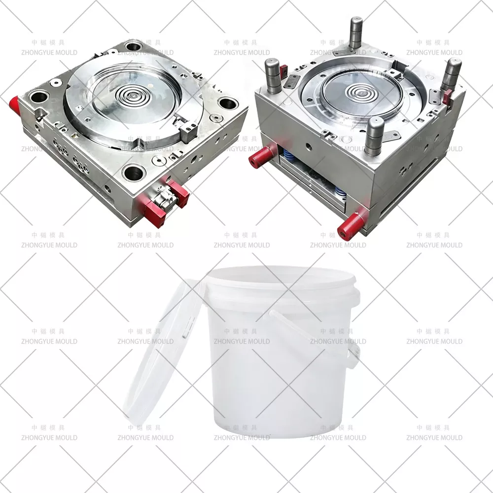 Plastic 5L Paint Bucket Lid Mould