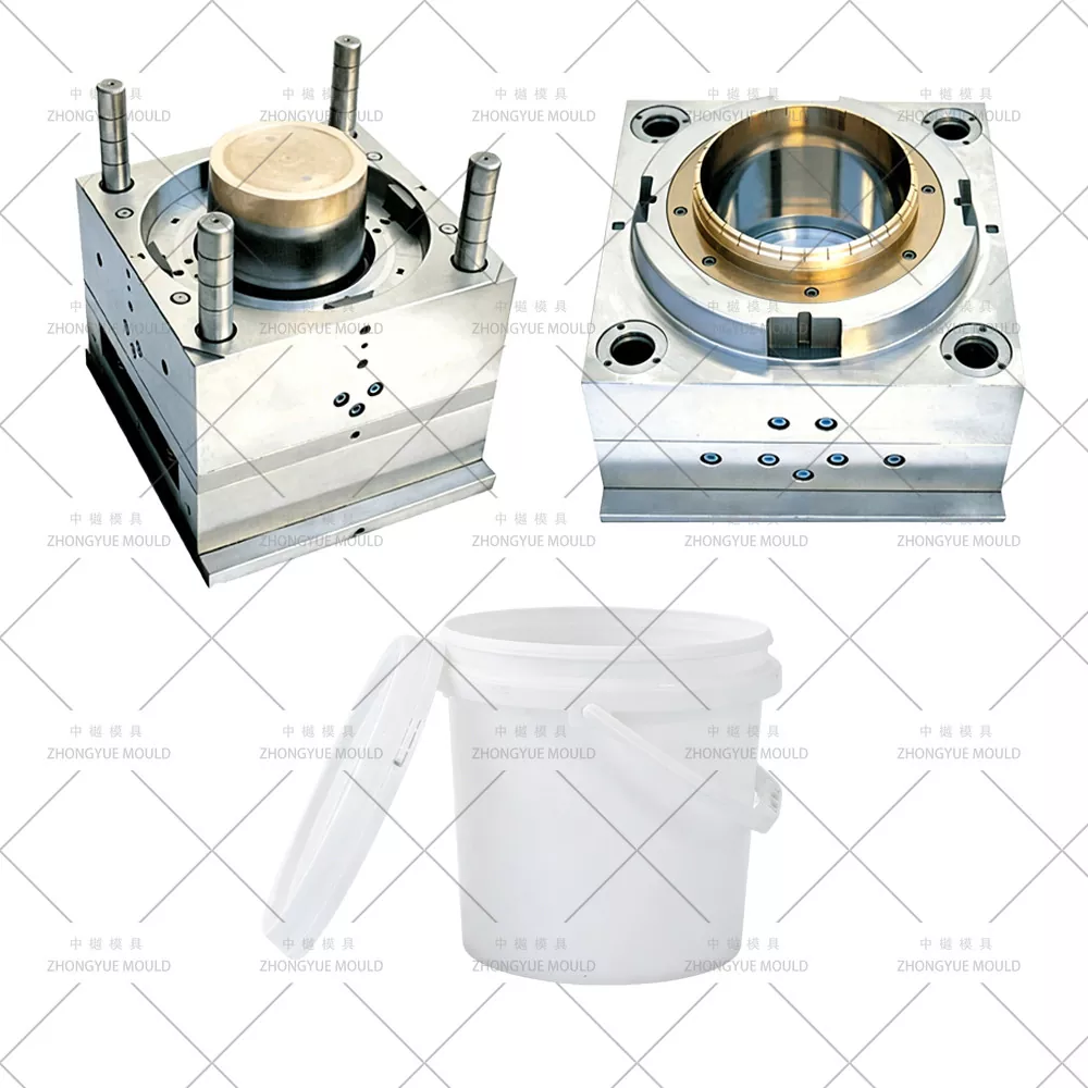 Plastic 5L Paint Bucket Lid Mould