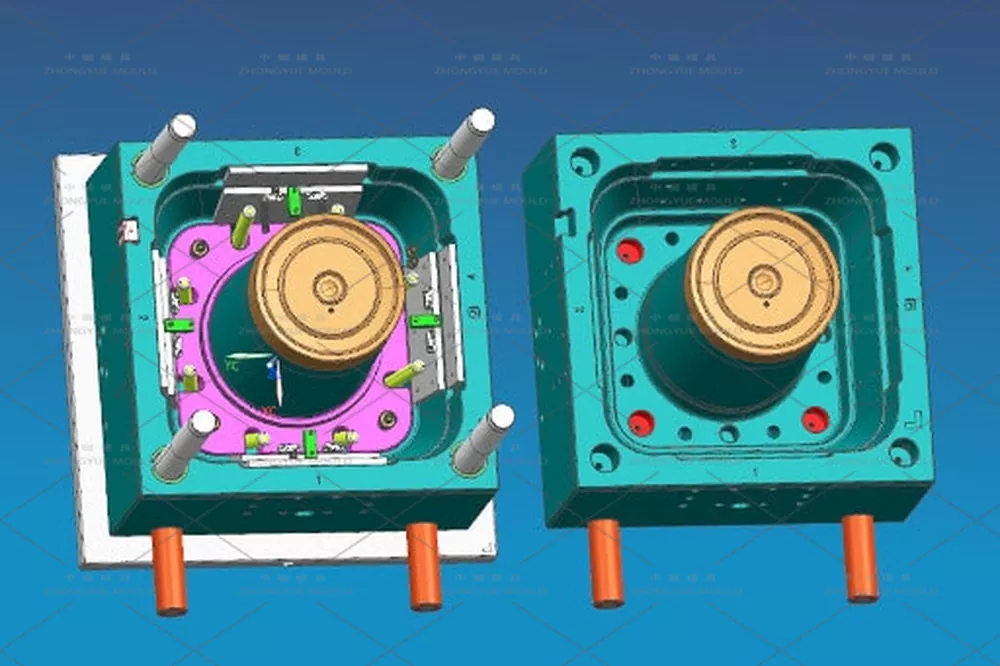 Plastic 5L Paint Bucket Lid Mould