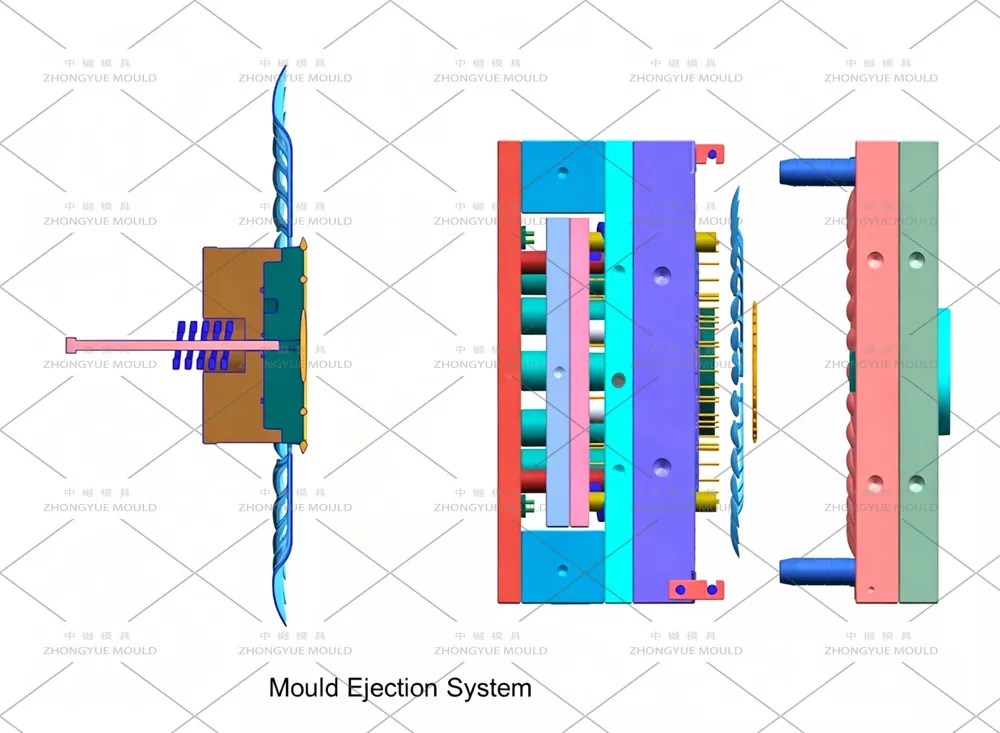 Plastic Multicavity Disposable Fork Mould