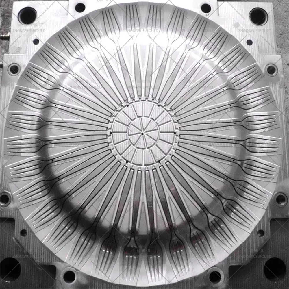 Plastic Disposable Fork Mould