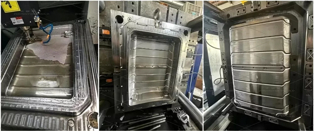 Plastic injection 14 inch luggage Mould