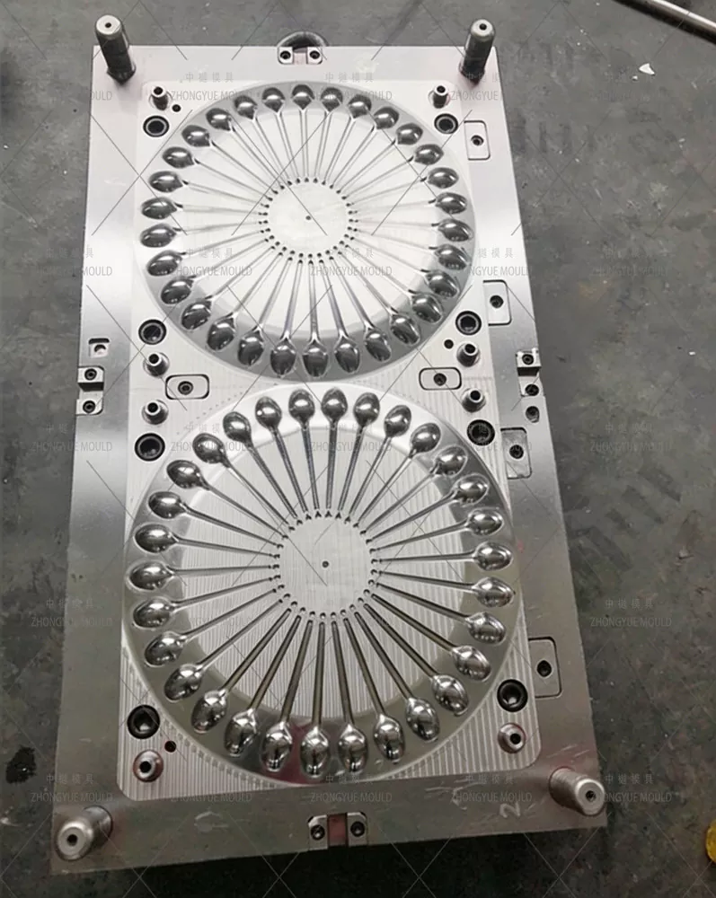 Plastic Multicavity Disposable Spoon Mould