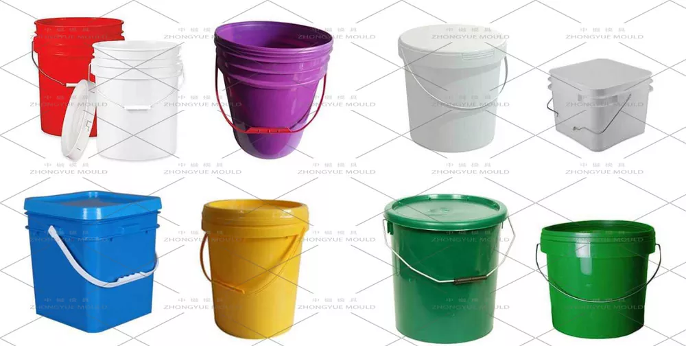 Plastic 5L Paint Bucket Lid Mould