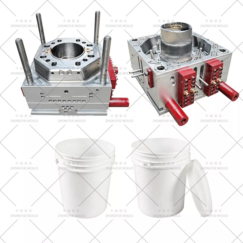 Plastic 5L Paint Bucket Lid Mould