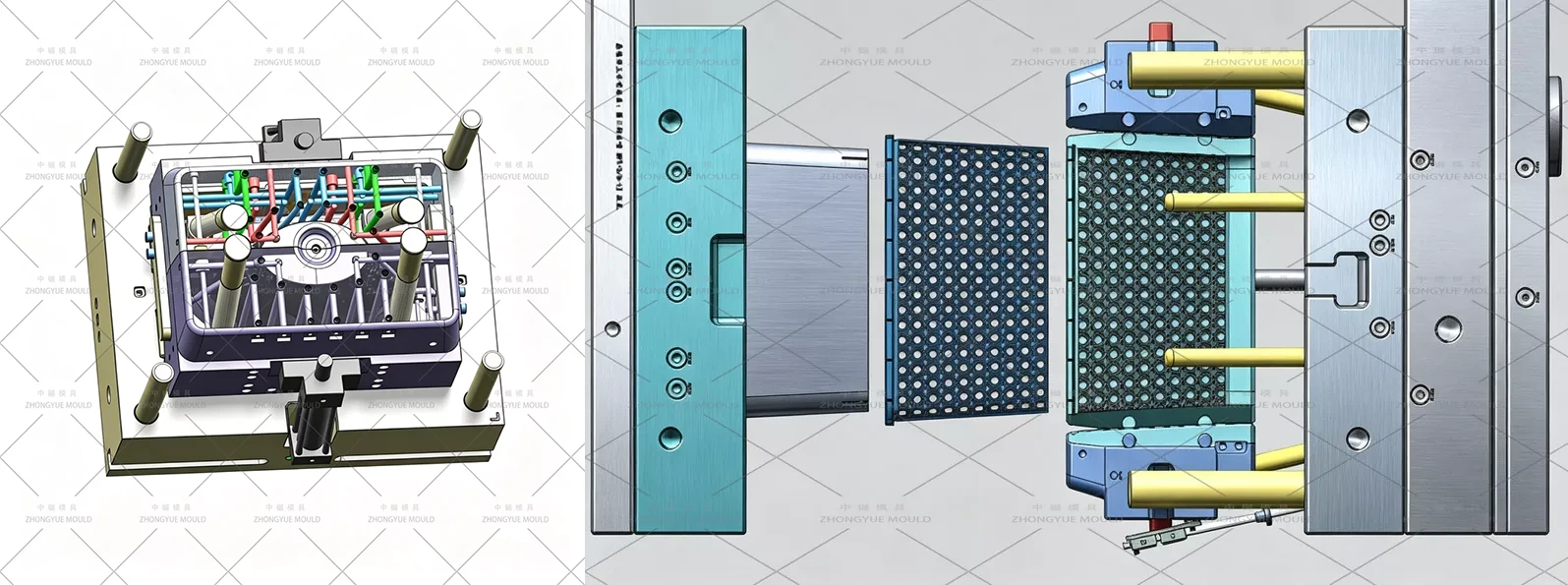 Plastic Vegetable Basket Mould