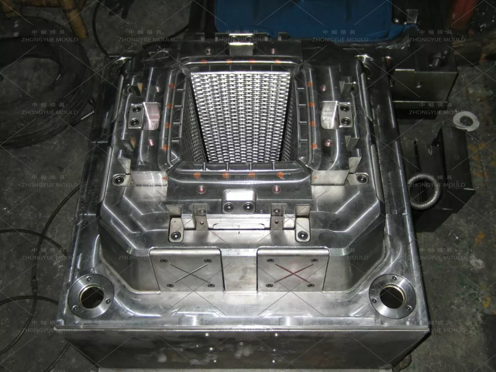 Plastic Rattan Garden Flower Pot Mould