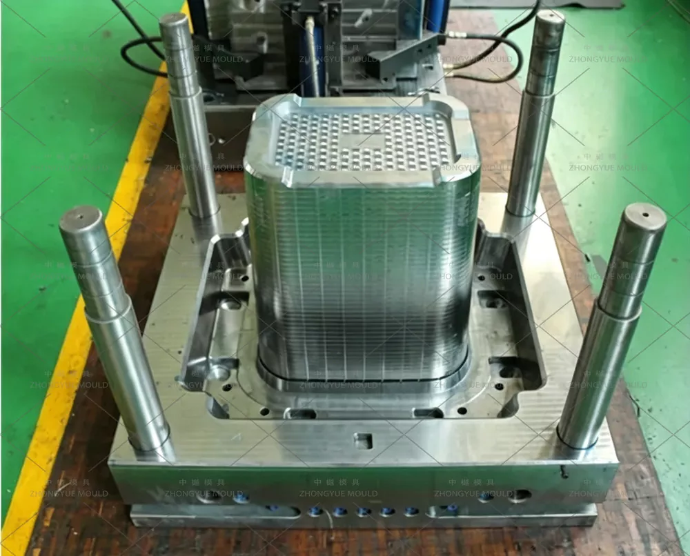 Plastic Square Laundry Basket Mould