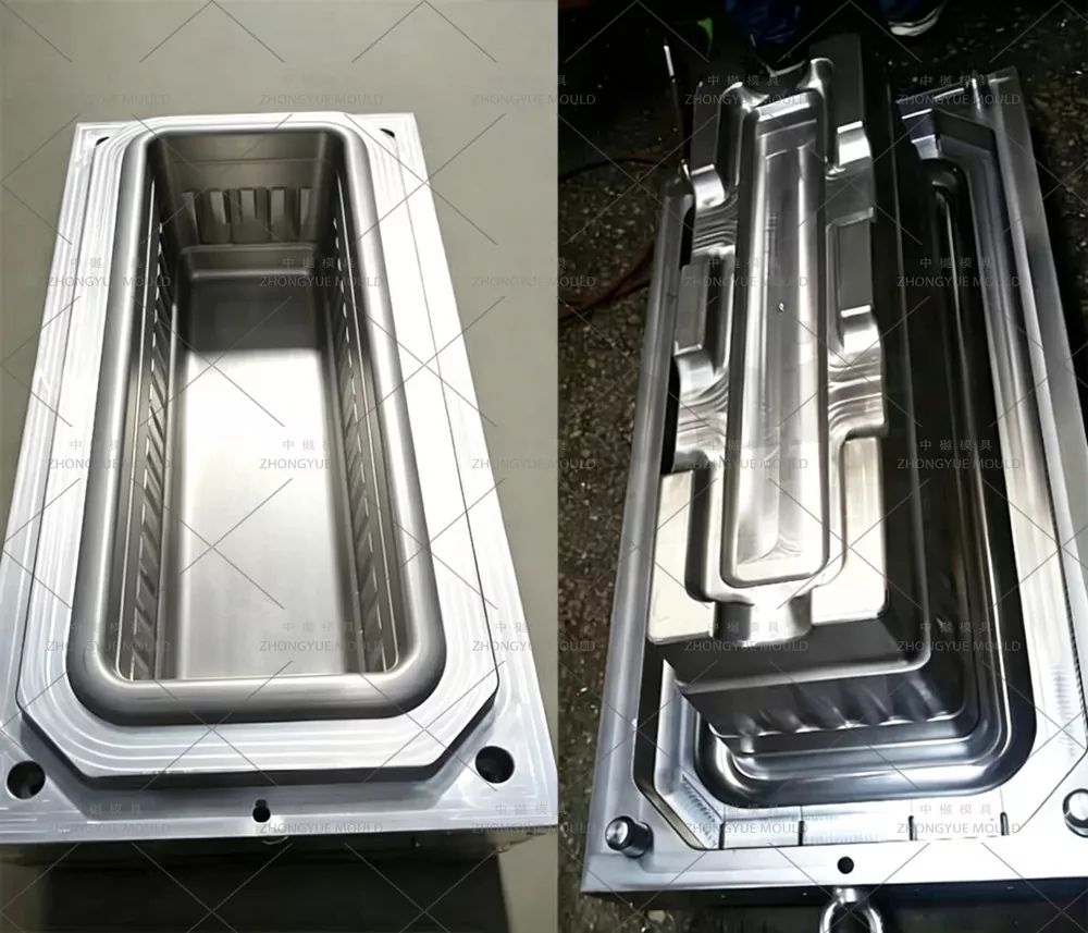 Plastic Rectangular Flower Pot Mould