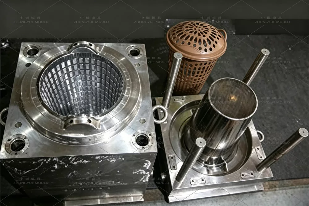 Plastic Round Laundry Basket Mould