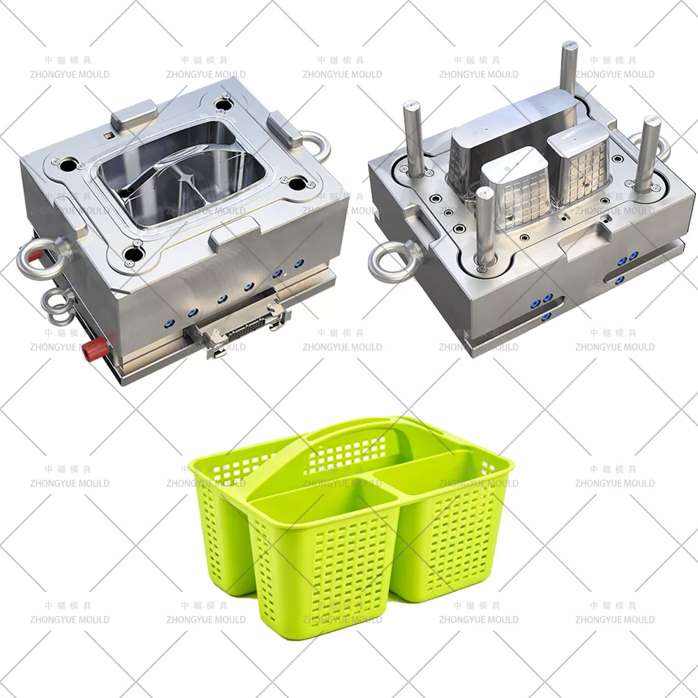 Plastic Shower Caddy Basket Mould