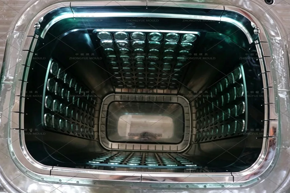 Plastic Square Laundry Basket Mould