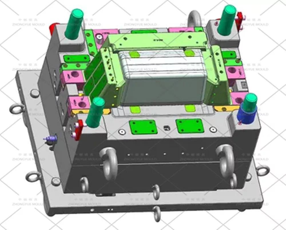 refrigerator drawer mould