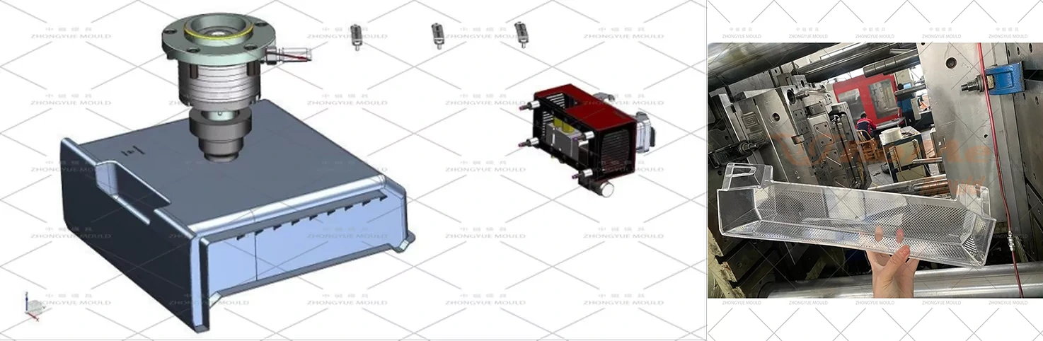 Refrigerator Tray Mould Injection