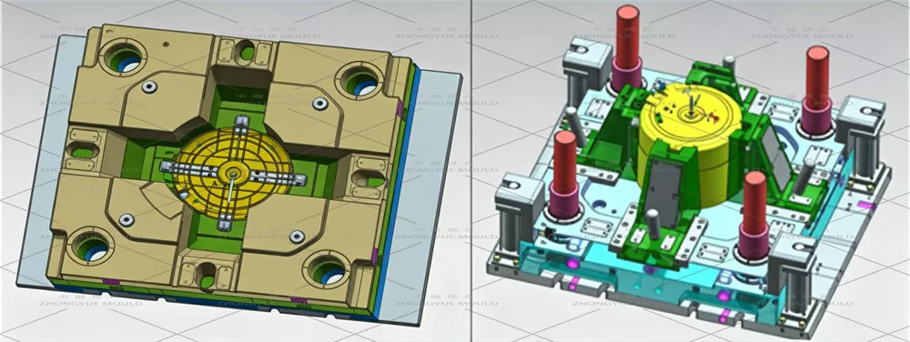 washing machine spin barrel mould