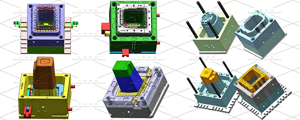 20L Regular Trash Can Mould Design
