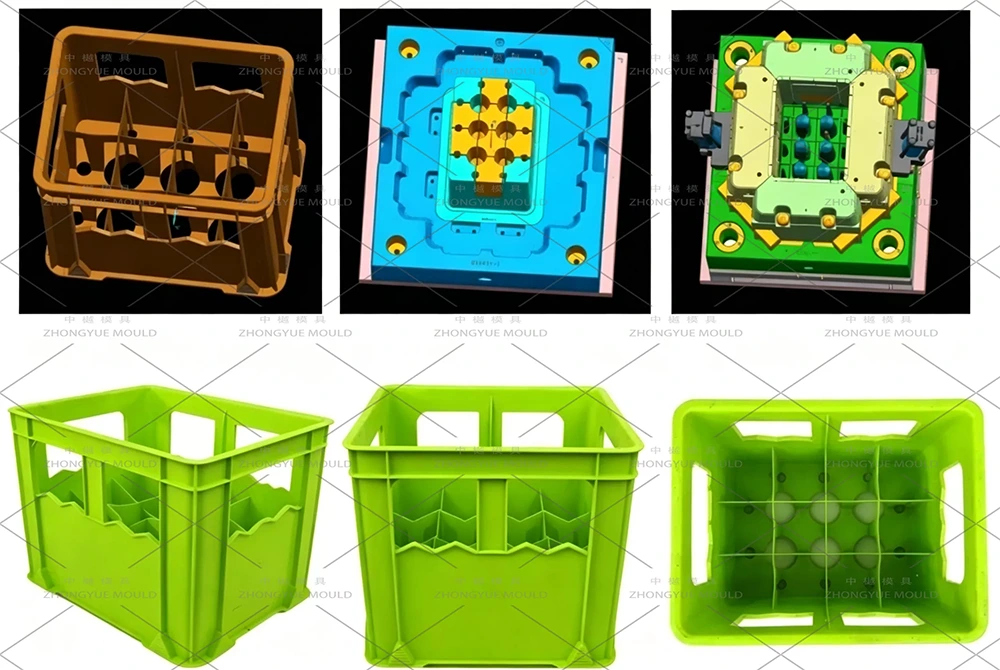 Plastic Beverage Bottle Crate Mould Mould Design