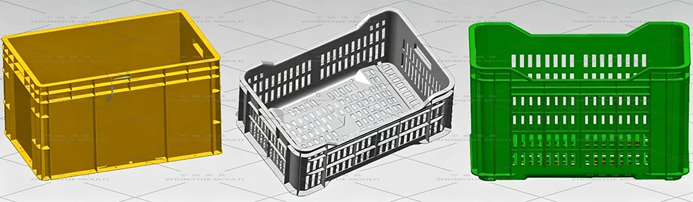 Plastic Crate Mould Flow Analyzing