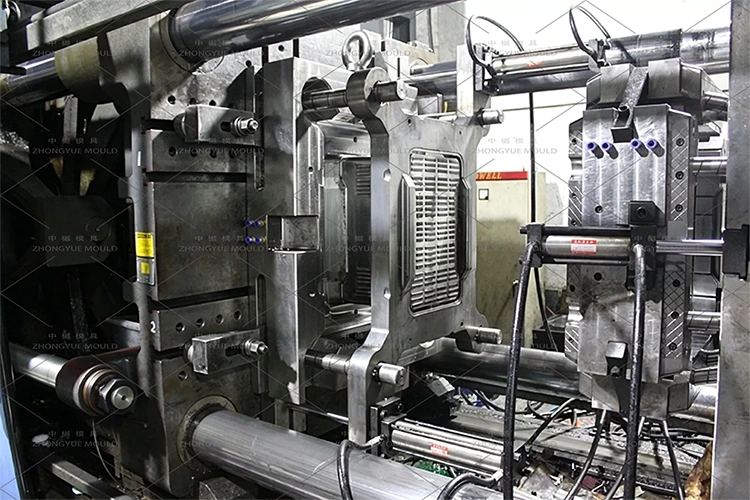 Plastic Crate Mould Trial