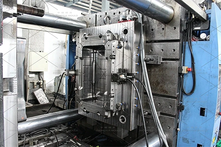 Plastic Crate Mould Trial