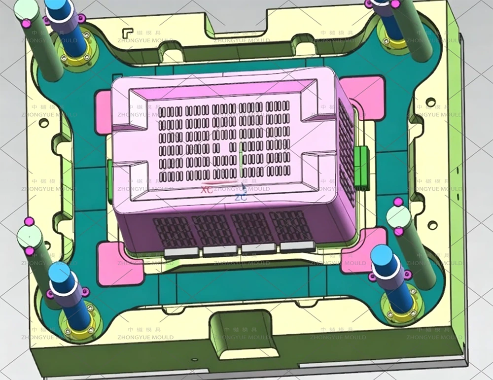 Plastic Fish Crate Mould