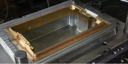 Plastic Logistic Stackable Storage Crate with Lid Mould