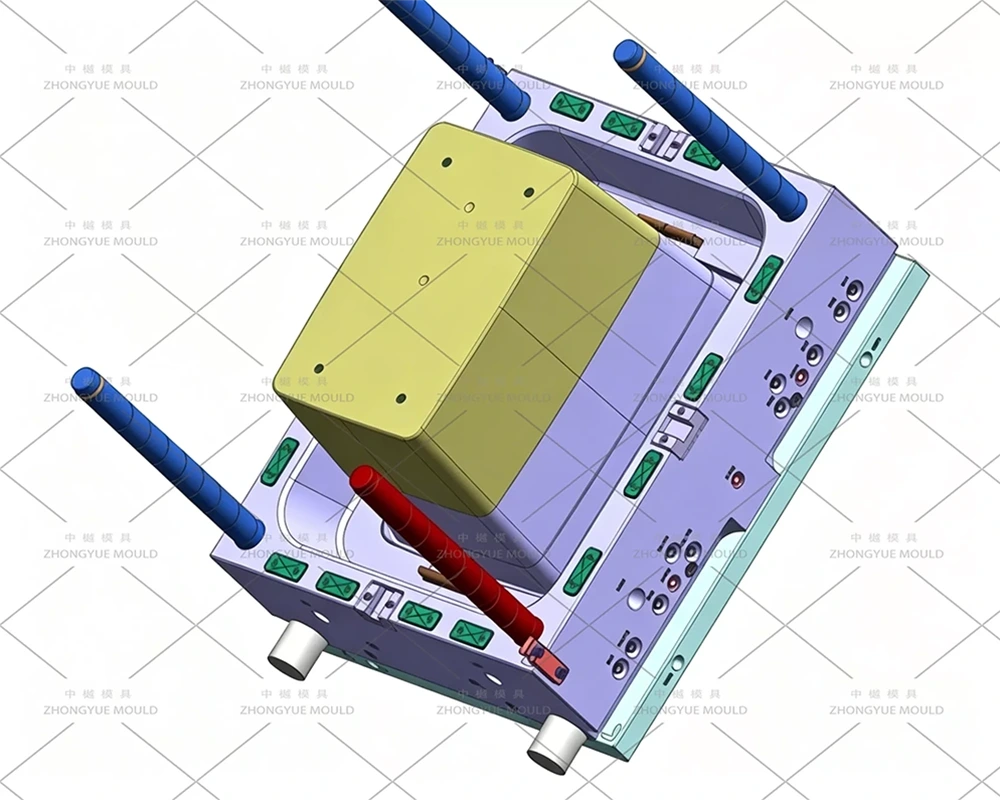 10L Storage Box Mould Design