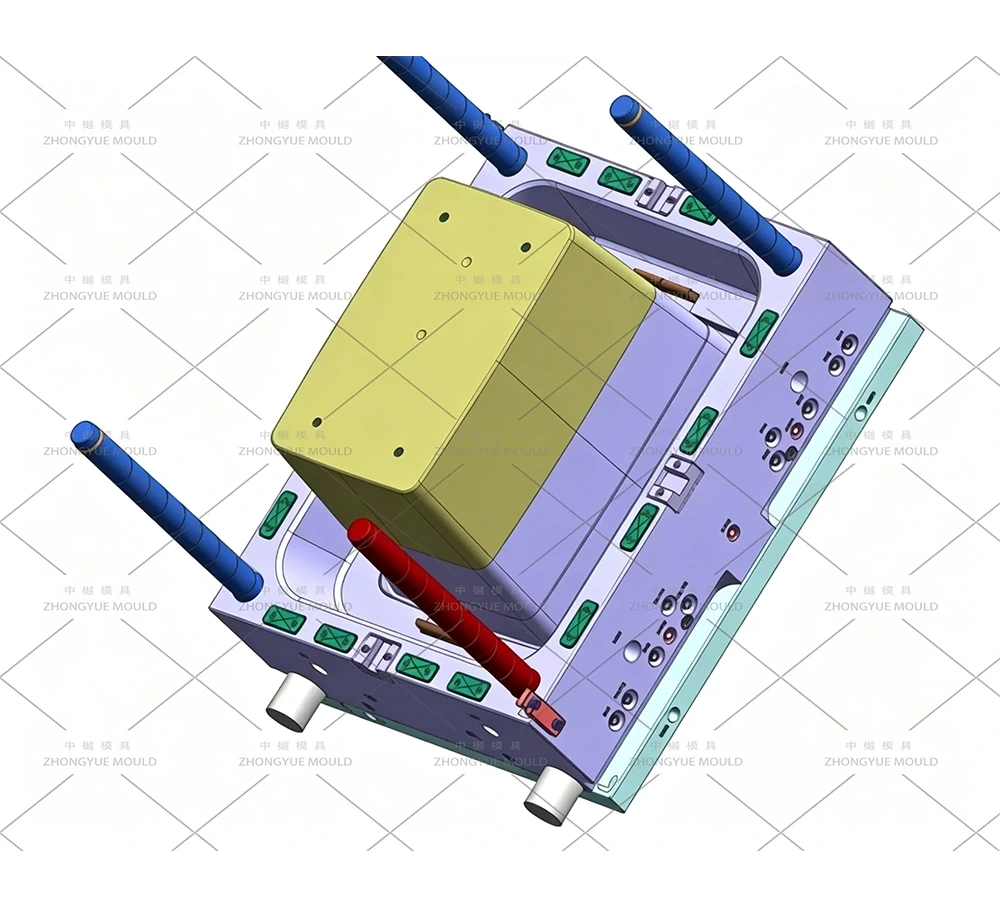 50L Storage Box Mould Design