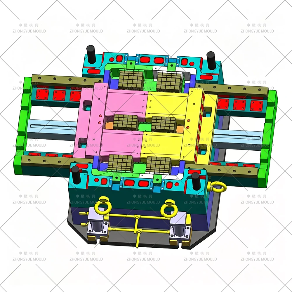 Plasitc Four-way Pallet Mould Design