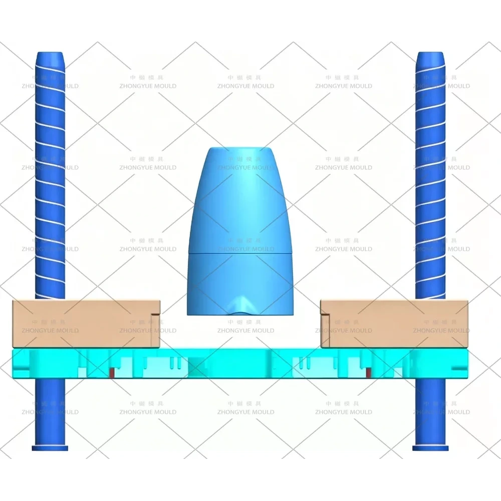 Plastic 1.5L Pitcher With Lid Mould Ejection