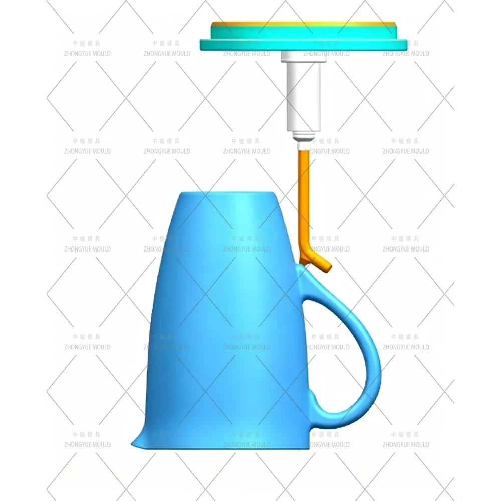 Plastic 1.5L Pitcher With Lid Mould Injection