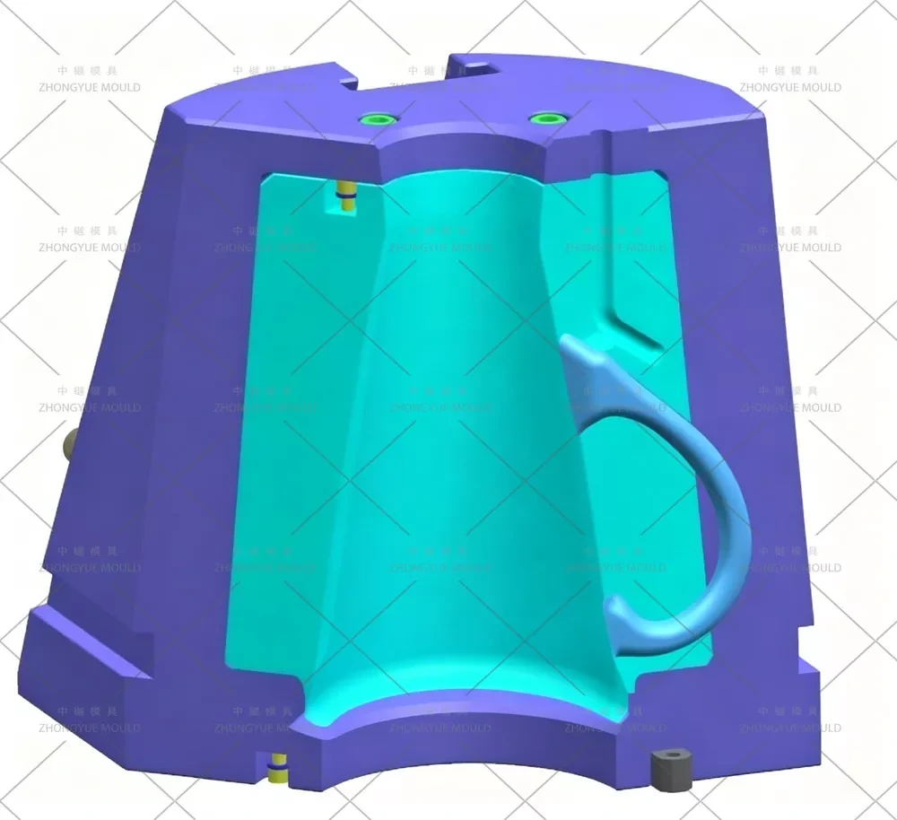 Plastic 1.5L Pitcher With Lid Mould Slider