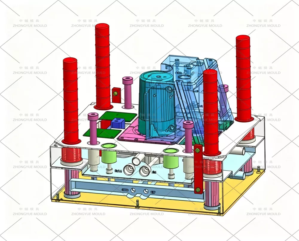 Plastic 2L Jug Mould Slider