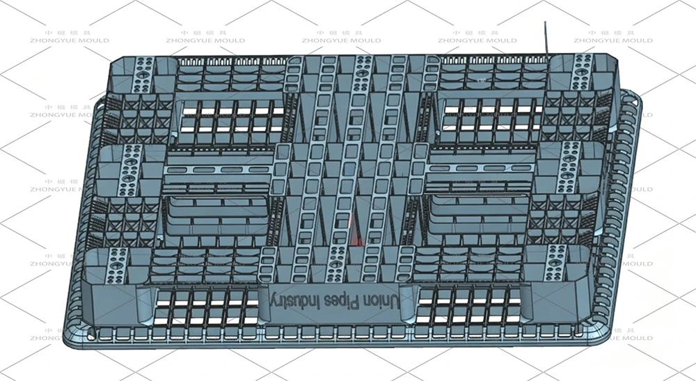Plastic Heavy Duty Pallet Design