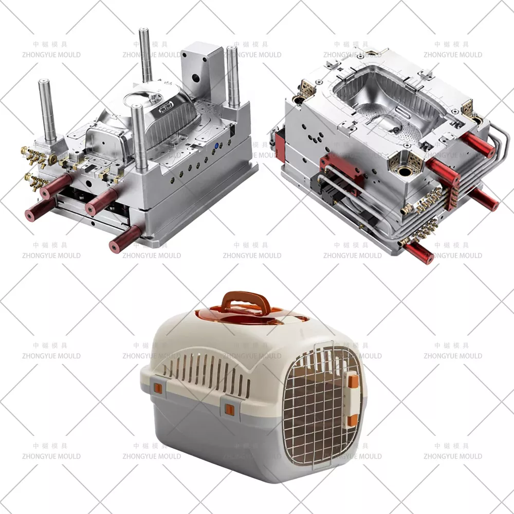 Plastic injection Pet Carrier Upper Cover Mould