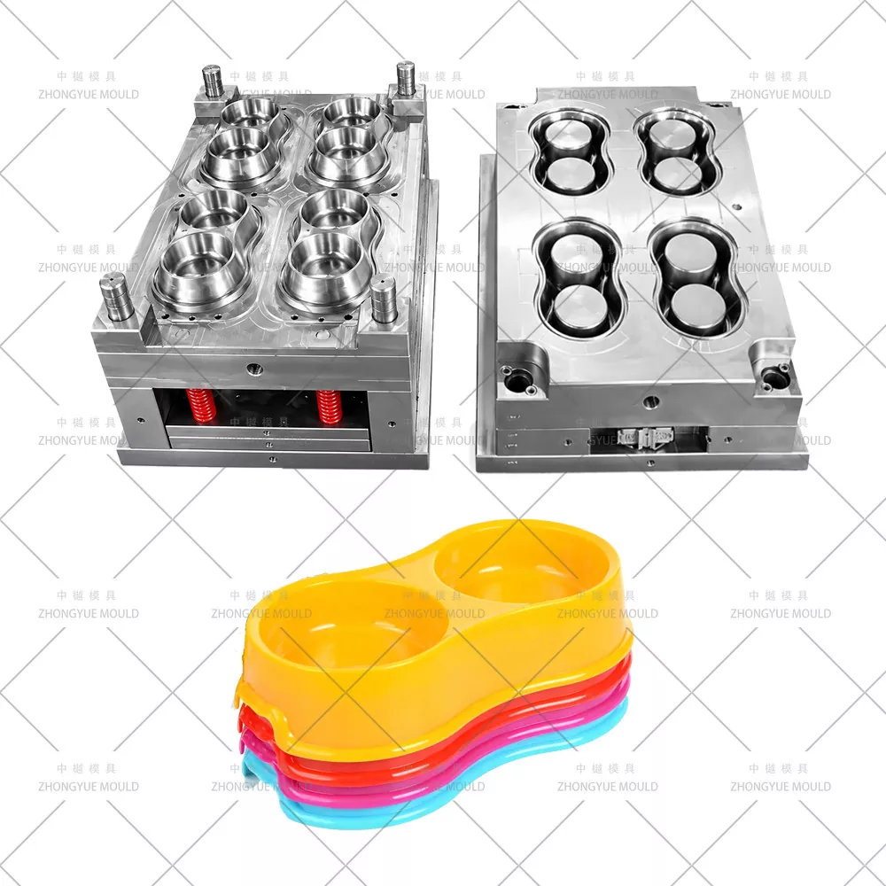 Plastic Pet Feeding Bowl Mould