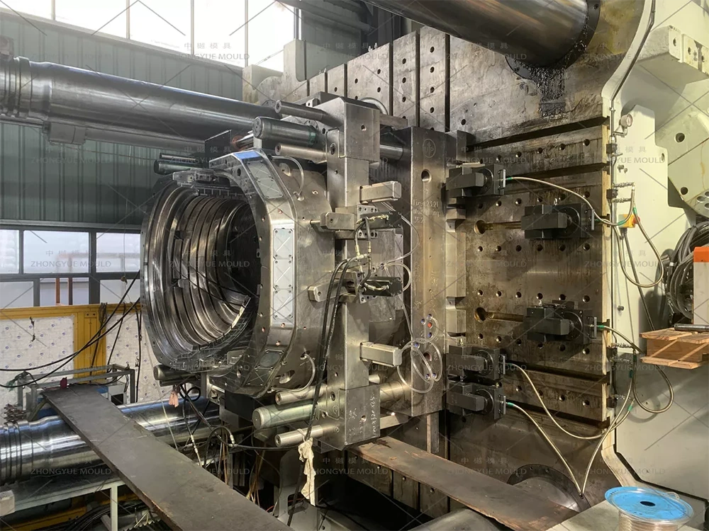 Plastic PP DN1000 Manhole Cone Mould Trial