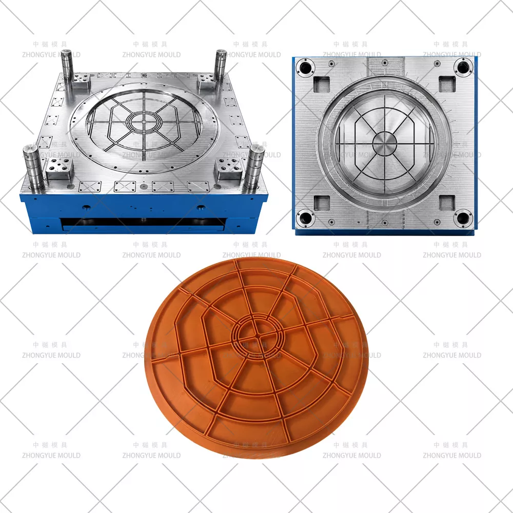 Plastic PP DN1000 Manhole Cover Mould