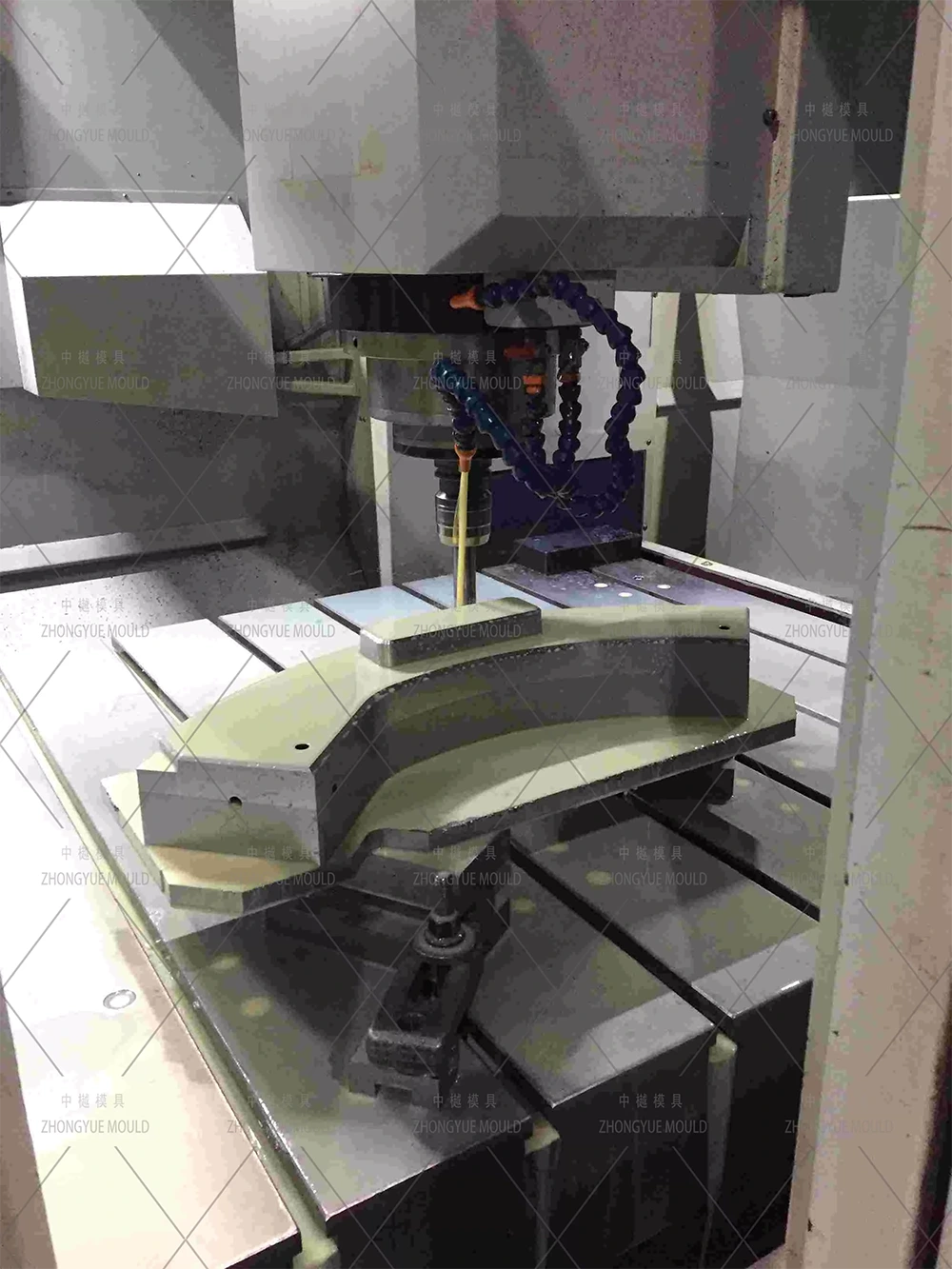 Plastic PP DN1000 Manhole Cover Mould Insert CNC