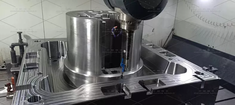Plastic PP DN1000 Manhole L=1000 Extension Mould CNC