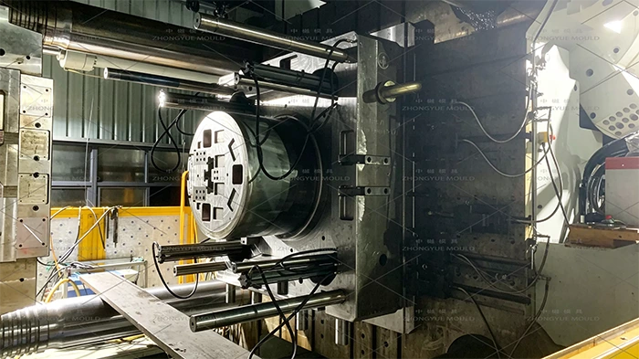 Plastic PP DN1000 Manhole L=1000 Extension Mould Trial