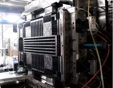 Plastic Single Face Pallet Mould Trial