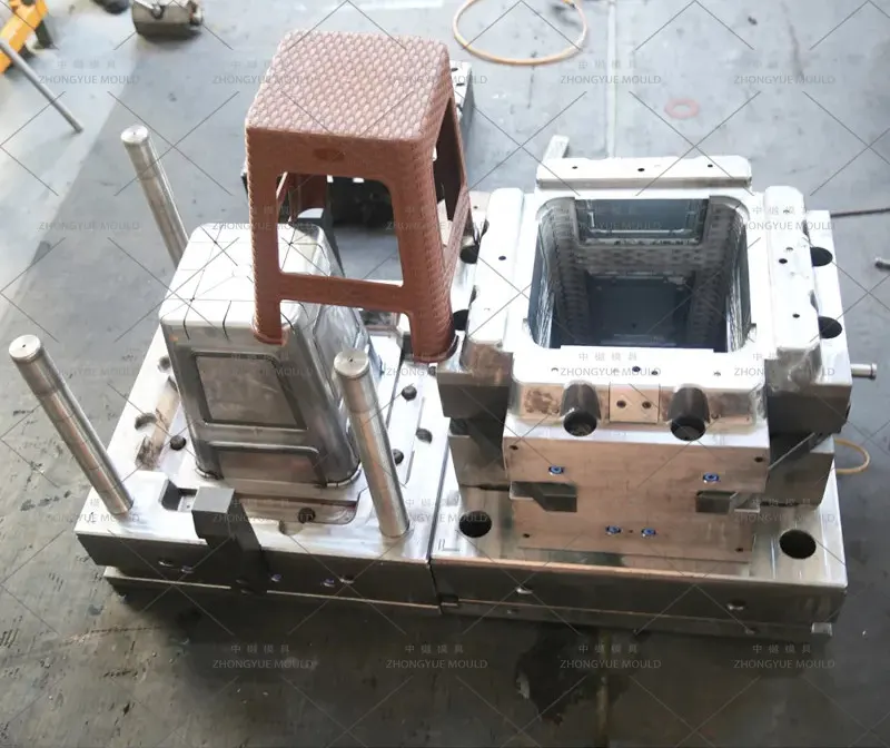 Plastic Rattan Stool Mould Customization
