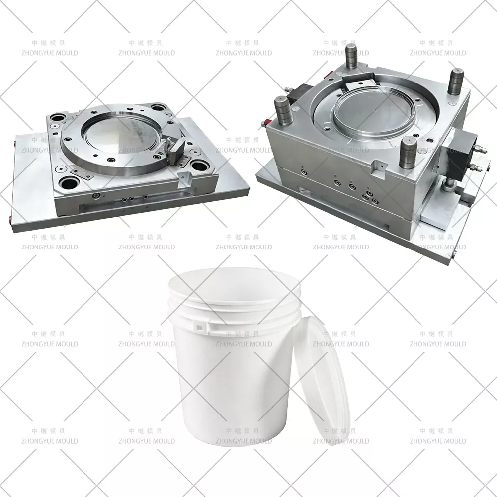 Plastic 20L Paint Bucket Lid Mould